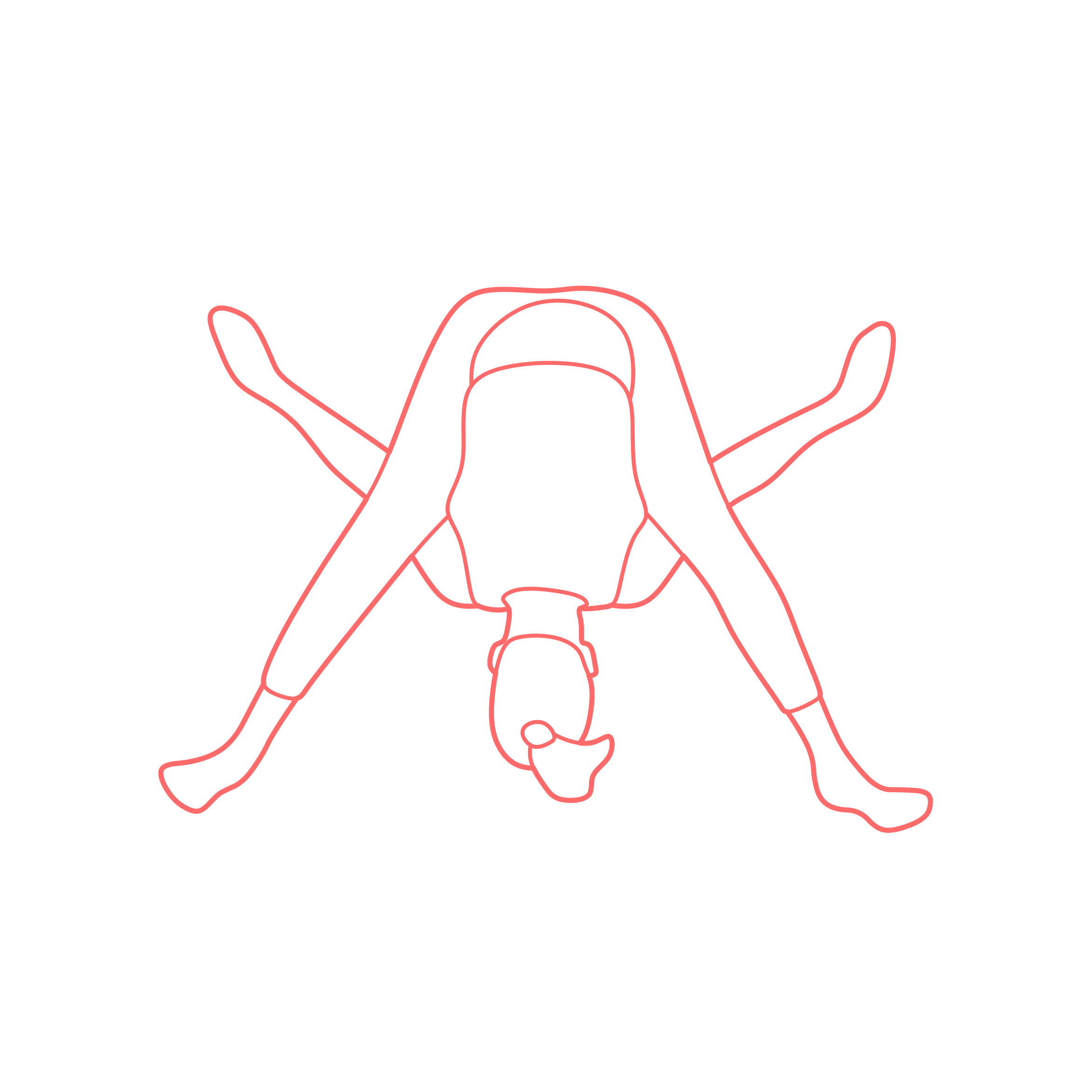 Humans Yoga Poses Tortoise Pose Sketch Style Svg Vector Free Vectors